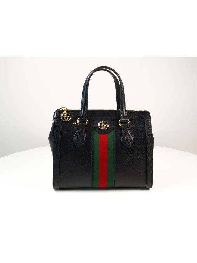 GG Ophidia Web Tote Bag Black - GUCCI - BALAAN 3