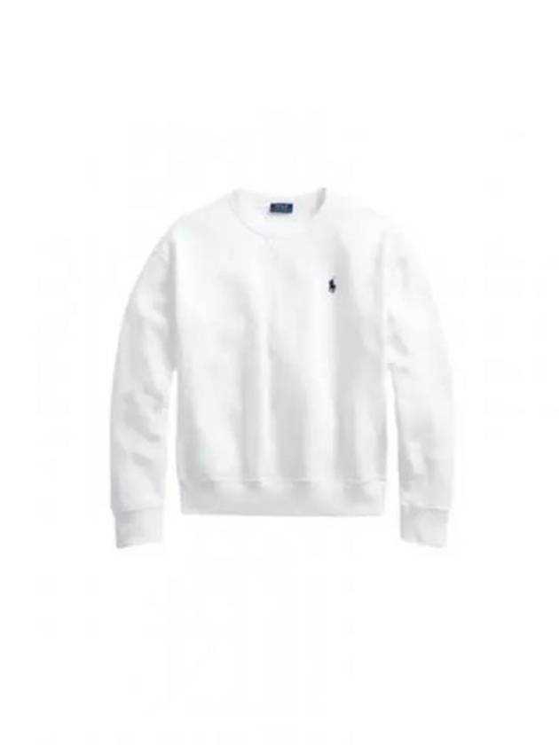 Embroidered Logo Pony Sweatshirt White - POLO RALPH LAUREN - BALAAN 2