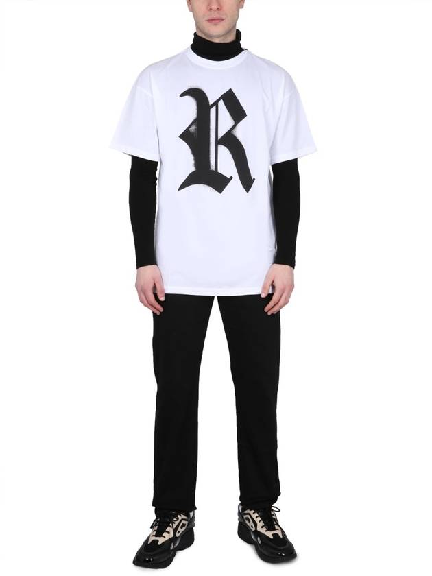 OVESIZE FIT T-SHIRT - RAF SIMONS - BALAAN 2