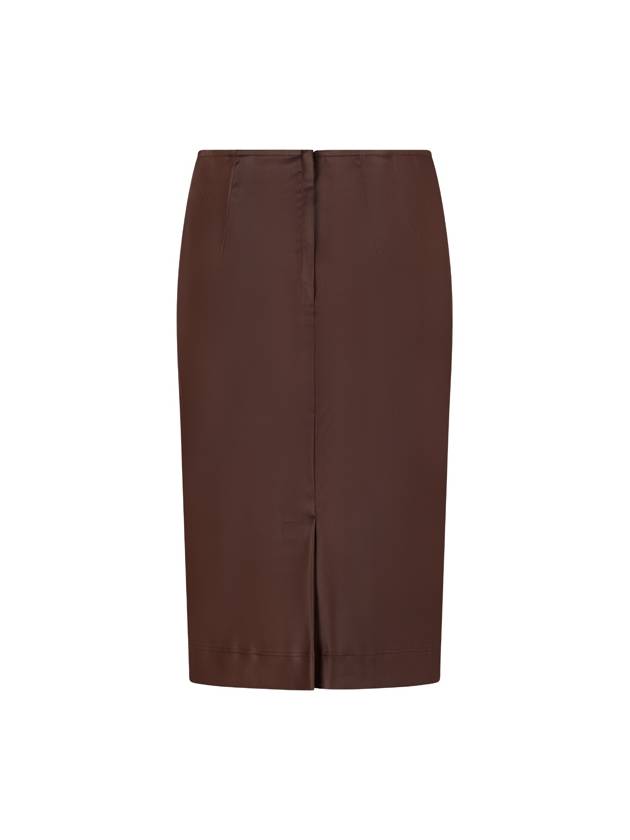 Short Skirt F4COJTFURMVM1512 BROWN - DOLCE&GABBANA - BALAAN 3