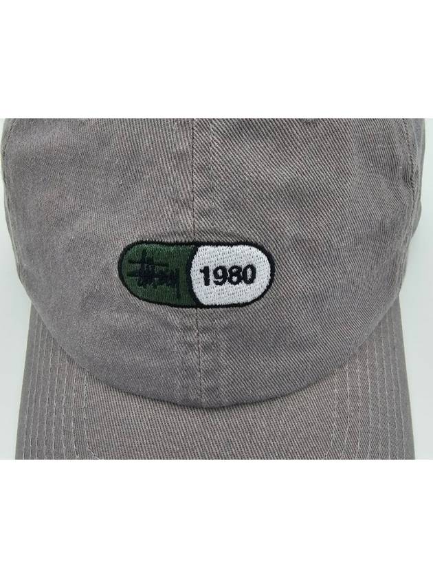 Capsule Low Pro Ball Cap Gray - STUSSY - BALAAN 5