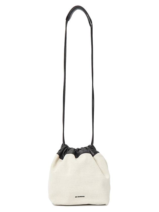 Drawstring Cross Bag Beige - JIL SANDER - BALAAN 7