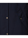 Women's Wappen Trench Raincoat Navy NEMUNAS I1 954 1C00006 5499N - MONCLER - BALAAN 7
