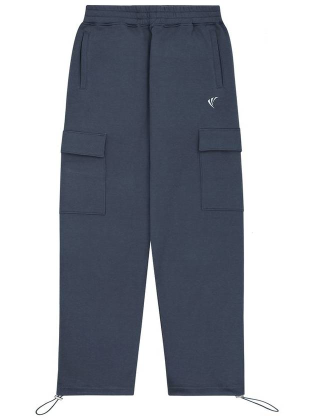 Special fleece exotic blue cargo pants - CETO - BALAAN 1