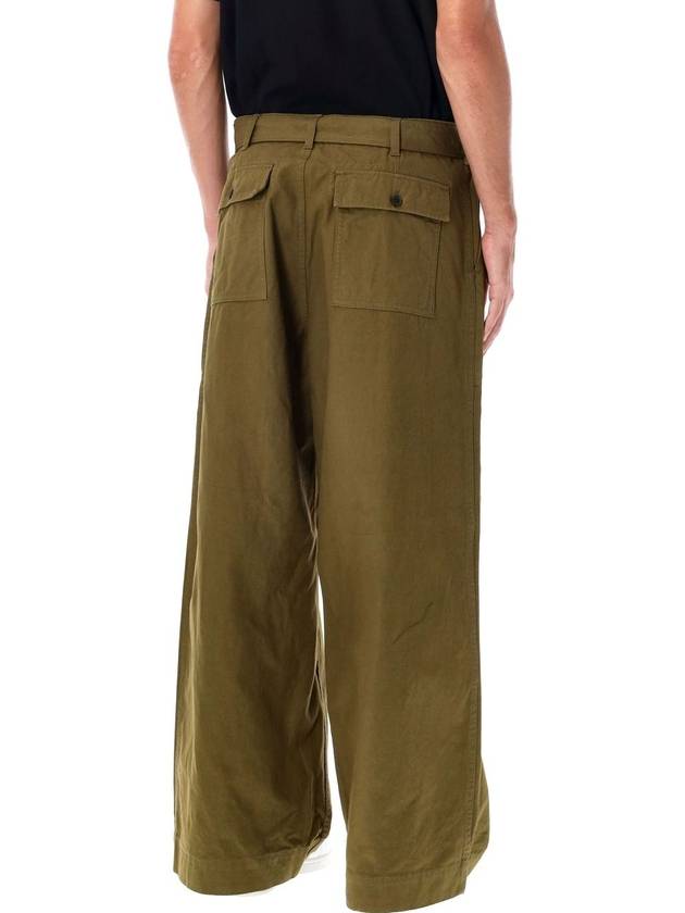 cargo straight pants green - COMME DES GARCONS - BALAAN 3