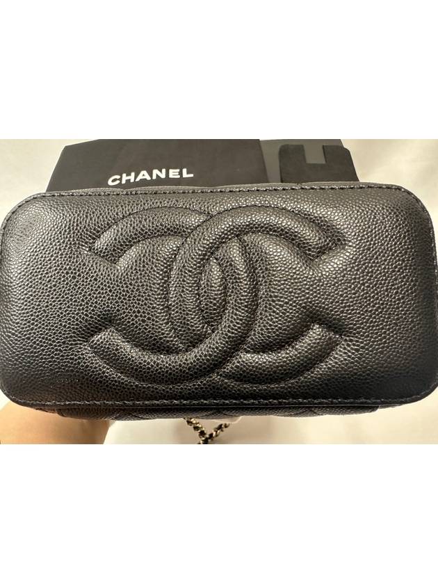 Classic Caviar Rectangular Vanity Cosmetic Black AP1341 - CHANEL - BALAAN 7