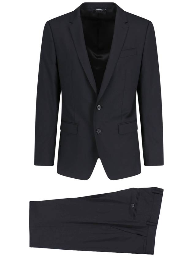 23 fw black wool two-piece suit GK0EMTGF874N0000 B0480477217 - DOLCE&GABBANA - BALAAN 2