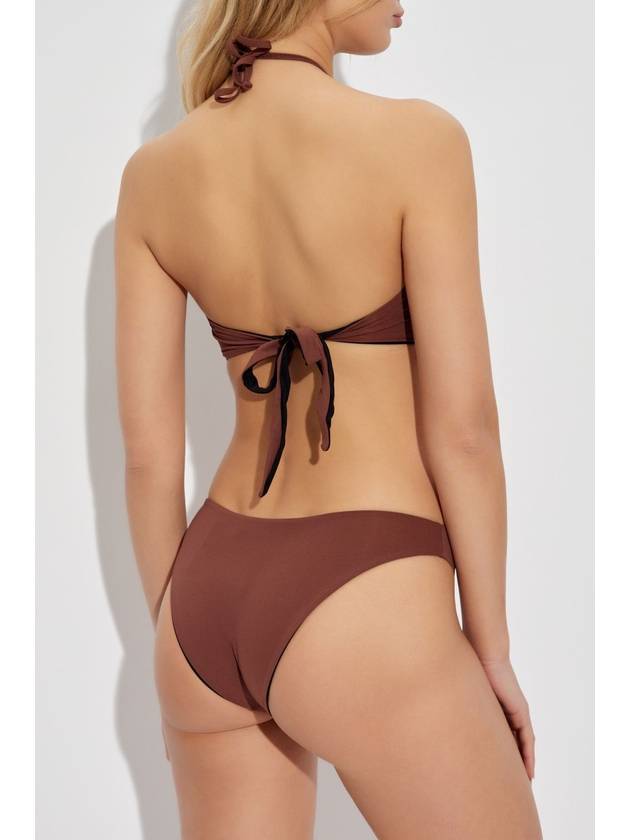 Bond-Eye Reversible Bikini Top Ida Tie, Women's, Brown - BOND-EYE - BALAAN 4