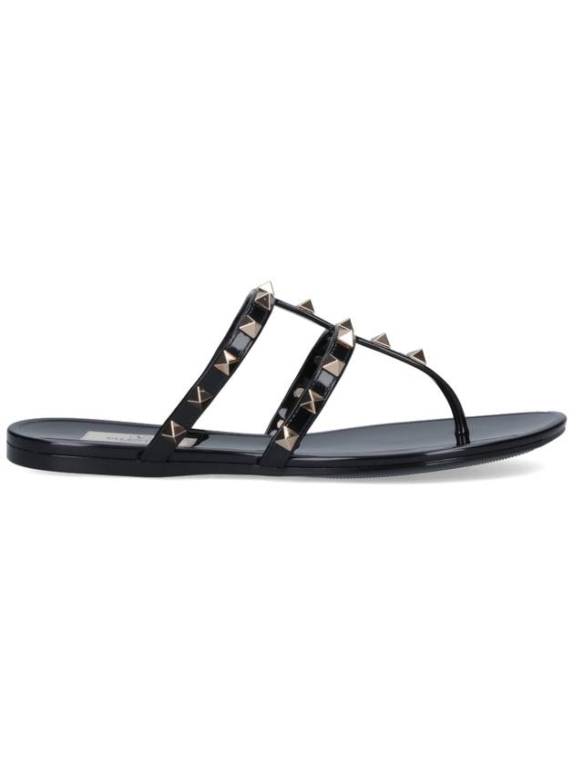 Valentino Garavani Sandals Black - VALENTINO - BALAAN 1