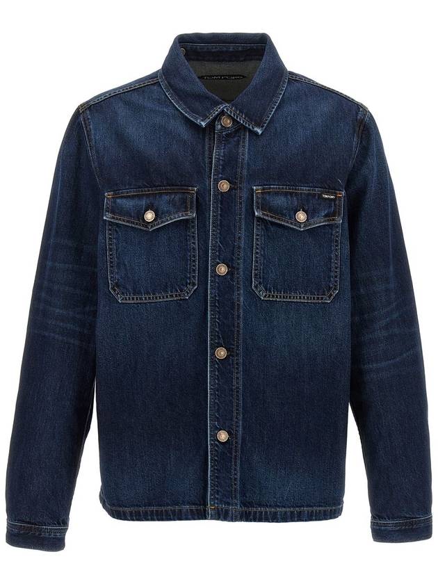 Tom Ford Denim Shirt - TOM FORD - BALAAN 2