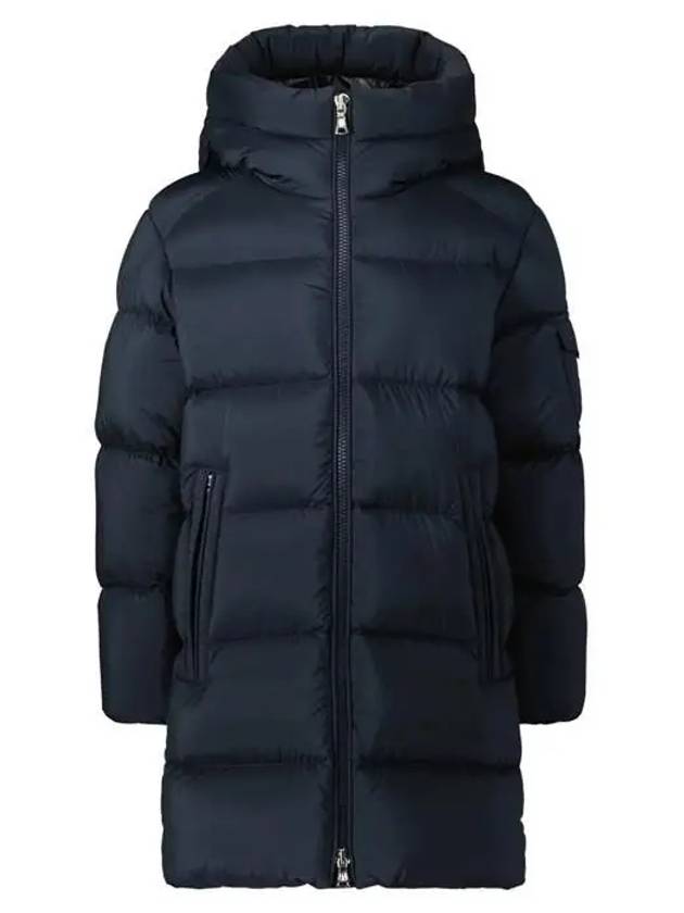 Moncler Junior 12 14 MARAT hood long padding navy - MONCLER - BALAAN 1