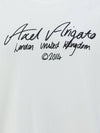 short sleeve t-shirt A2223002 WHITE WHITE - AXEL ARIGATO - BALAAN 1