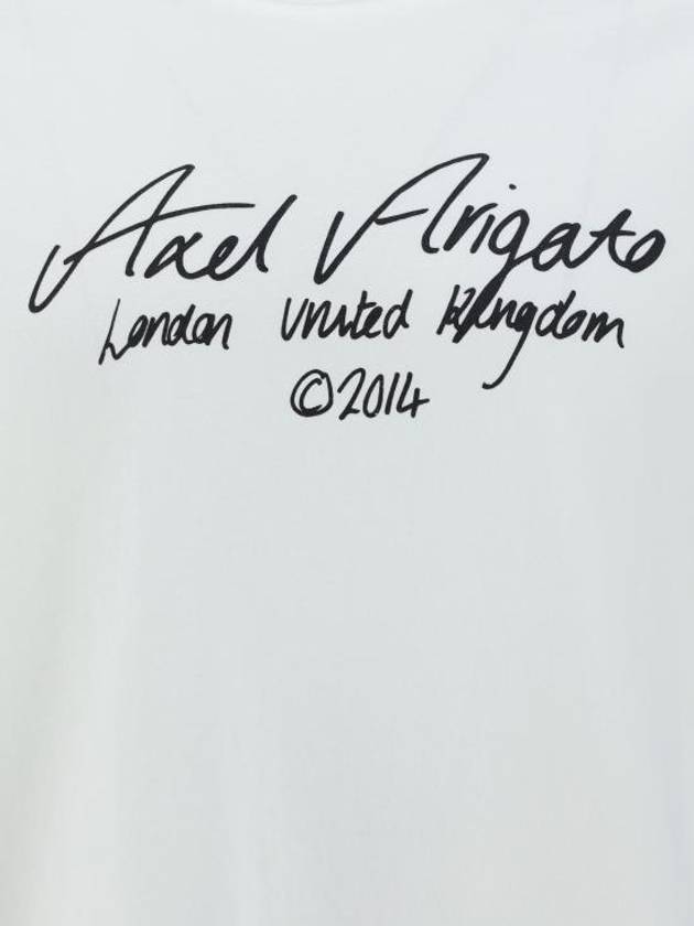 short sleeve t-shirt A2223002 WHITE WHITE - AXEL ARIGATO - BALAAN 1