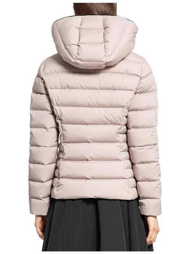 1A00072 53132 51T HERBE Light Pink Quilted Hood Down Padding - MONCLER - BALAAN 3