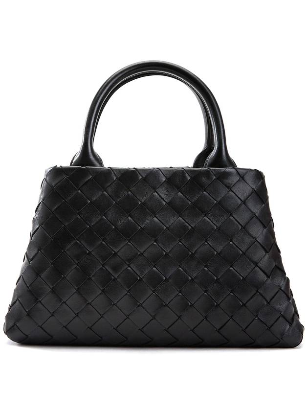 Intrecciato New Roma Tote Bag Black - BOTTEGA VENETA - BALAAN 5