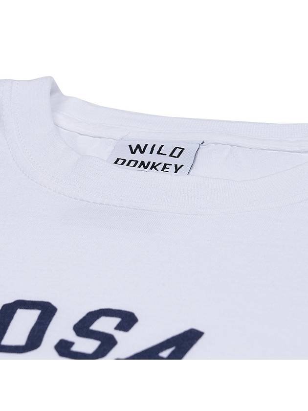 Saratosa Short Sleeve T-Shirt White - WILD DONKEY - BALAAN 5