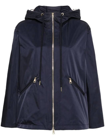 Cassiopea Logo Jacket Navy - MONCLER - BALAAN 1