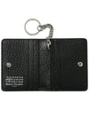 4 Stitch Keyring Card Wallet Black - MAISON MARGIELA - BALAAN 4