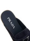 Suede Bloafers Navy - PRADA - BALAAN 8