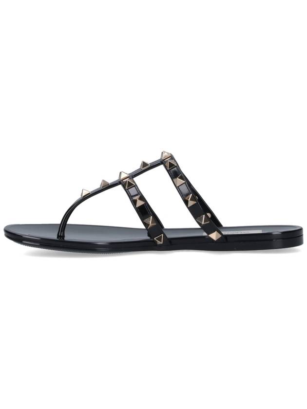 Valentino Garavani Sandals Black - VALENTINO - BALAAN 3