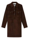 Mia Short Dress Brown - A.P.C. - BALAAN 2