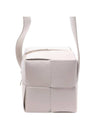 Cube Mini Cross Bag White - BOTTEGA VENETA - BALAAN 1