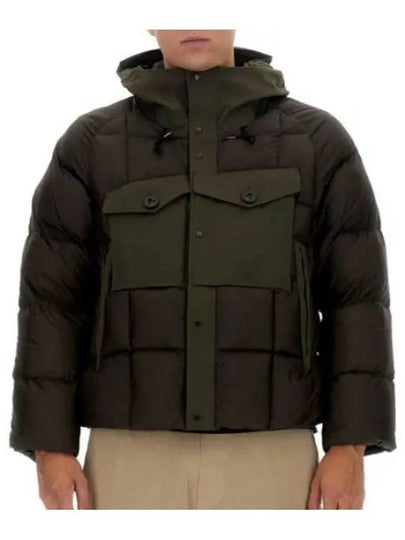 Tanker Combo Down Jacket Green - TEN C - BALAAN 2