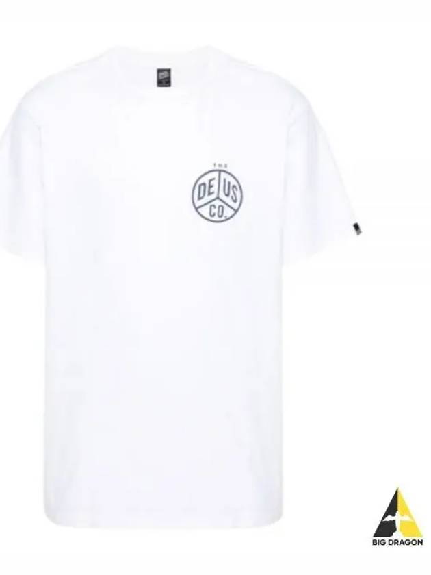 DEUS 24 PEACES TEE DMP241438D WHT peace t shirt - DEUS EX MACHINA - BALAAN 1