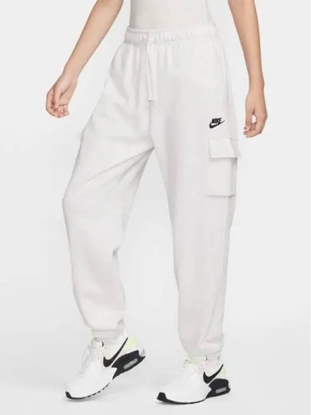 Women s Sportswear Club Fleece Mid Rise Cargo Pants 051 - NIKE - BALAAN 1