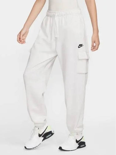 Women s Sportswear Club Fleece Mid Rise Cargo Pants 051 - NIKE - BALAAN 1