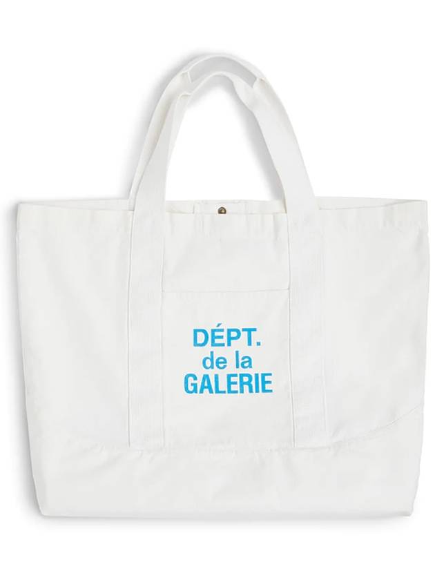 Logo Classic Tote Bag White - GALLERY DEPT. - BALAAN 2