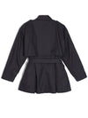 Happiness Button Half Trench CoatCharcoal - HARDCORE HAPPINESS - BALAAN 5