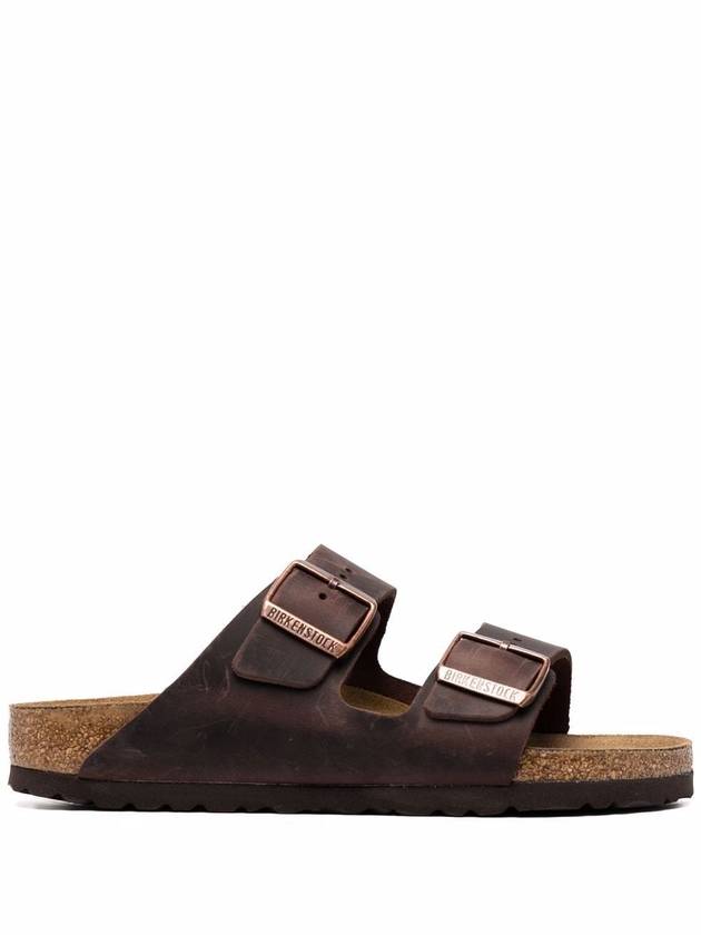 Arizona Oiled Leather Slipper Habana - BIRKENSTOCK - BALAAN 2