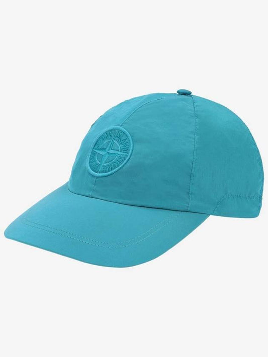 Nylon Ball Cap Sky Blue - STONE ISLAND - BALAAN.