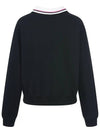 Detachable collar sweatshirt MW3SE030BLK - P_LABEL - BALAAN 3