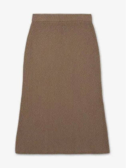 Women's Just A-Line Skirt Camel - S MAX MARA - BALAAN 2