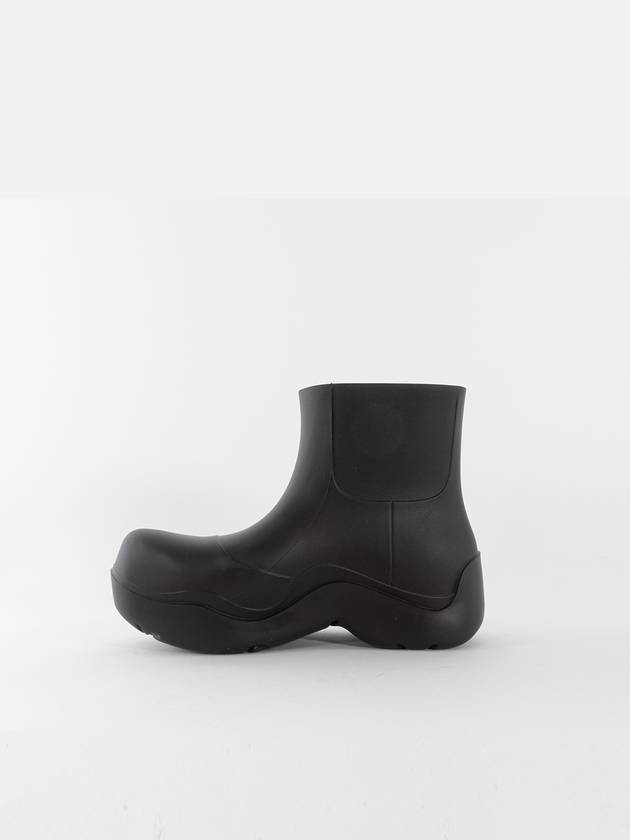 Puddle Rubber Ankle Rain Boots Fondente - BOTTEGA VENETA - BALAAN 6