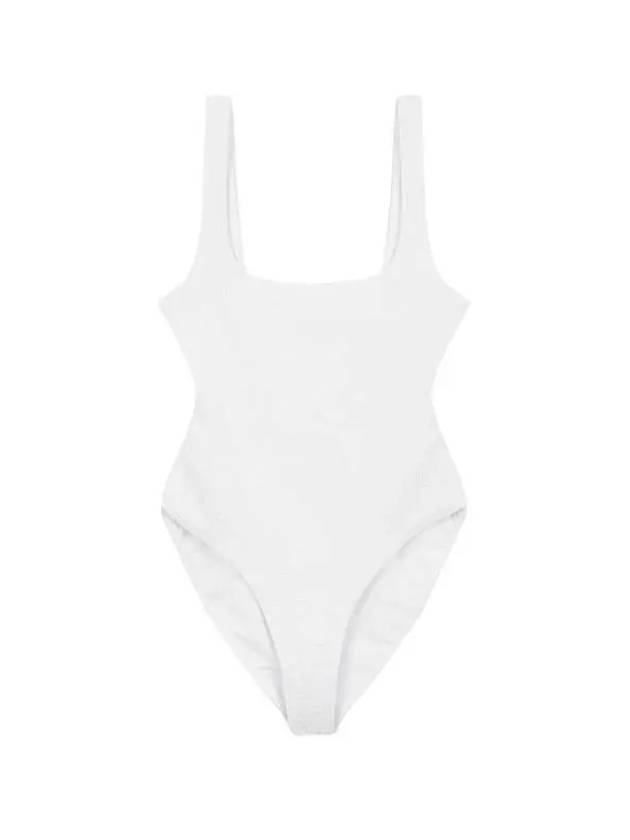 alexanderwang t Women s Textured Logo Bodysuit White 271728 - ALEXANDER WANG - BALAAN 1