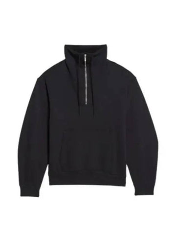 Funnel Neck Hoodie Black - HELMUT LANG - BALAAN 1