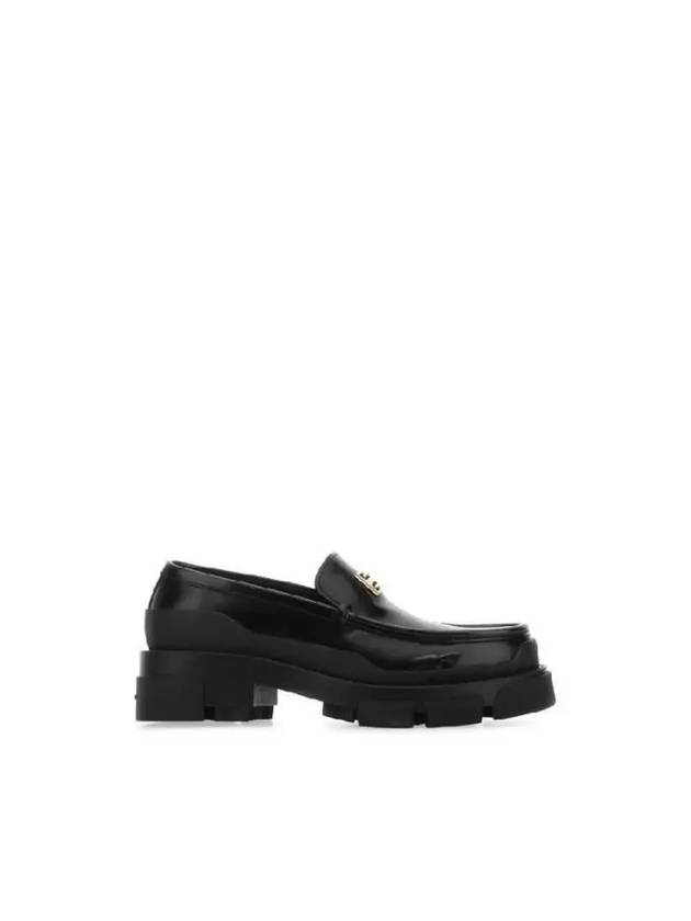 Terra Leather Loafers Black - GIVENCHY - BALAAN 2