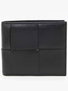 Intrecciato Half Wallet Black - BOTTEGA VENETA - BALAAN 2