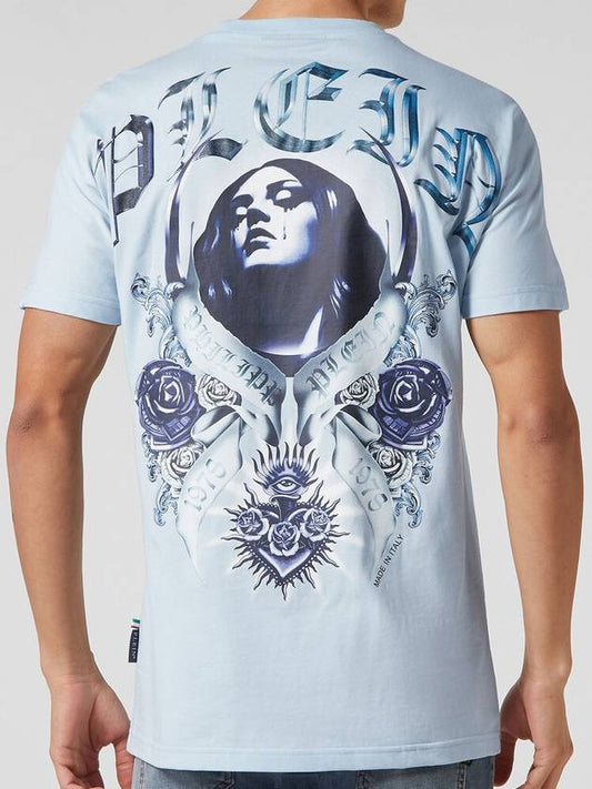 Men s Short Sleeve Shirt FAAC MTK6478 PJY002N - PHILIPP PLEIN - BALAAN 1