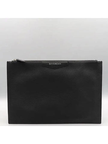 BB609BB00B 001 Antigona black color large clutch bag - GIVENCHY - BALAAN 1