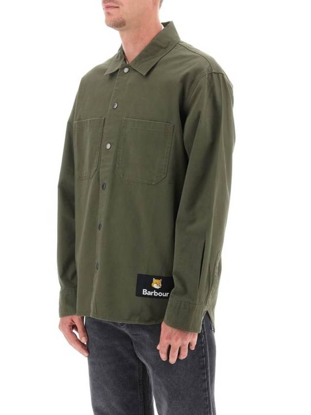 Relaxed Uniform Over Long Sleeve Shirt Green - BARBOUR - BALAAN 5