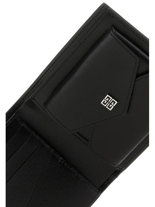 Classic 4G Leather Half Wallet Black - GIVENCHY - BALAAN 4