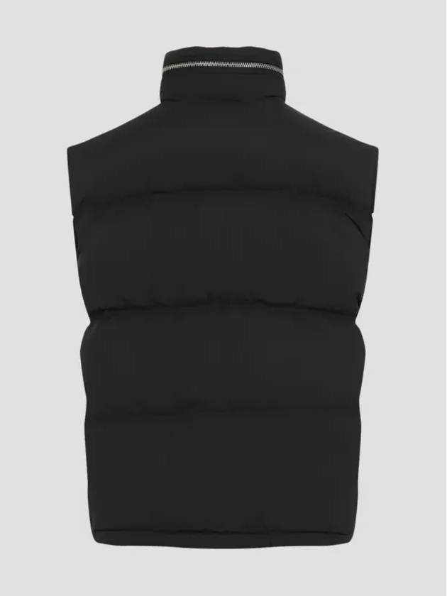 De Coeur Zip-Up Padded Vest Black - AMI - BALAAN 3