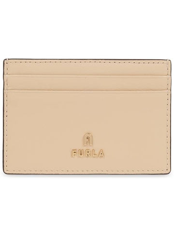 Furla ‘Camelia Small’ Card Holder, Women's, Beige - FURLA - BALAAN 1