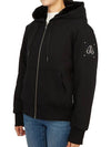 Classic Bunny 2 Zip Up Hoodie Black Lining Black - MOOSE KNUCKLES - BALAAN 6