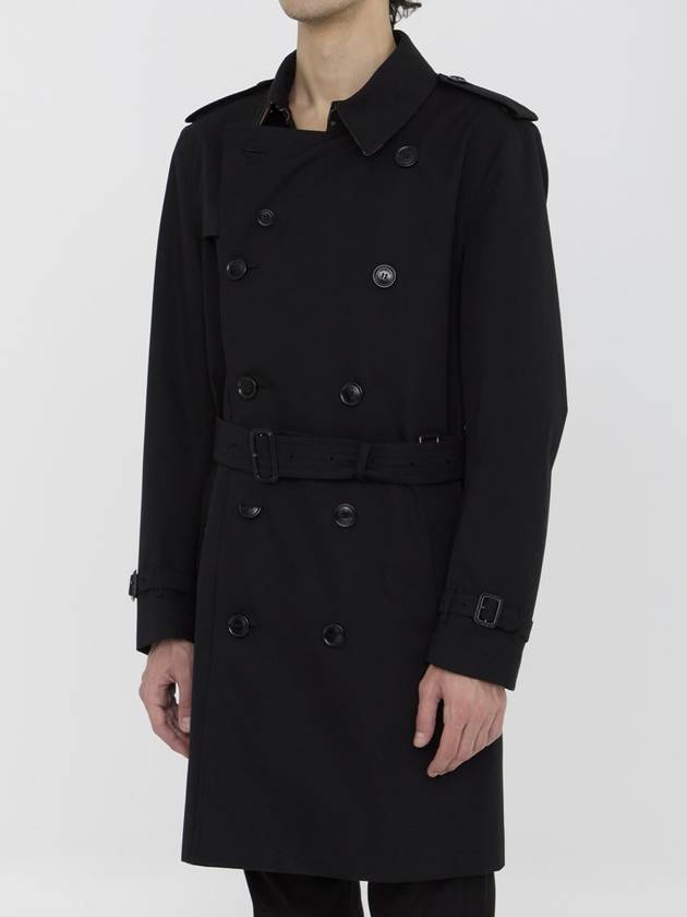 Kensington Heritage Trench Coat Black - BURBERRY - BALAAN 3