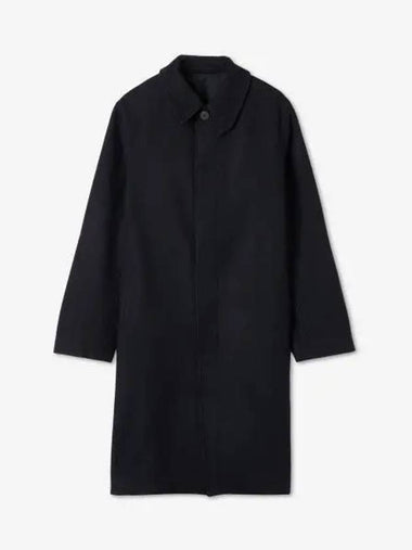 Mondial wool overcoat navy MONDIALSNM683NAVY - STUDIO NICHOLSON - BALAAN 1